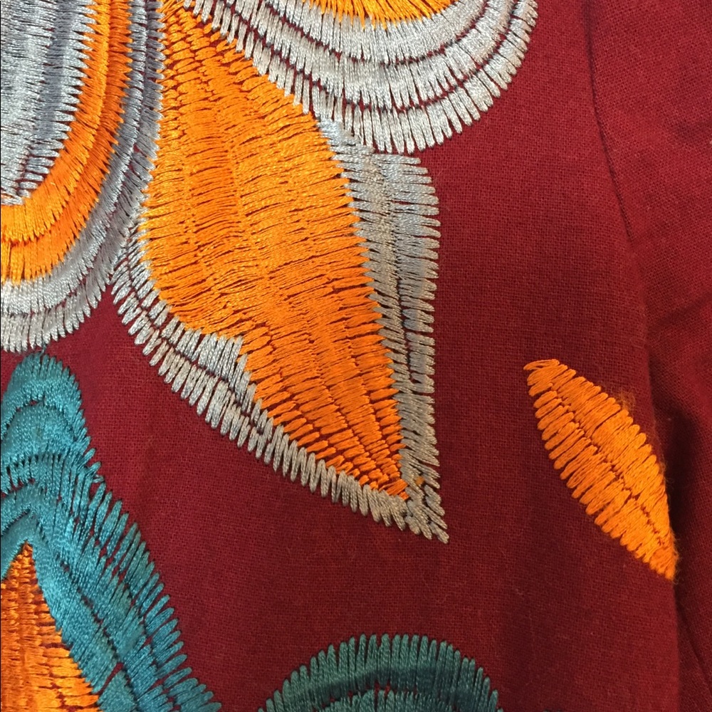 ✨ANTHRO✨Ett:twa Woodstock Embroideried Jacket - Picture 7 of 8